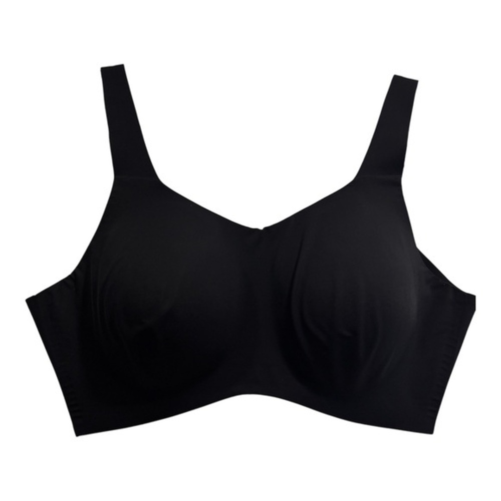 Knix Size 7 Wireless Bra Black Seamless Full Coverage Comfort Support Bralette